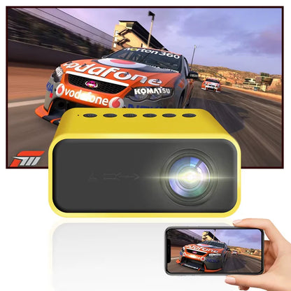 Nebula 8K HD Portable Projector - Perfect for Home Entertainment, Gaming, and Kids' Movies!